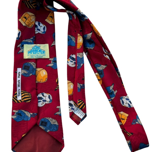 Vintage Home Improvement Tool Time Mens Tie Necktie Tim Allen show - Picture 6 of 8